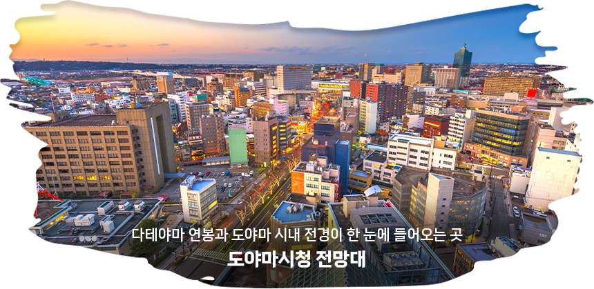 도야마시청 전망대